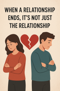 Quando uma relação termina, não acaba só a relação